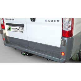 P107-FC Лидер-плюс ТСУ для Peugeot Boxer 3 (L1, L2, L3) 2006-, Citroen Jumper (L1, L2, L3) 2006-, Fiat Ducato (L1, L2, L3) 2006- без подрезки и снятия бампера. Тип шара: FC. Нагрузки: 1200/75 кг, м