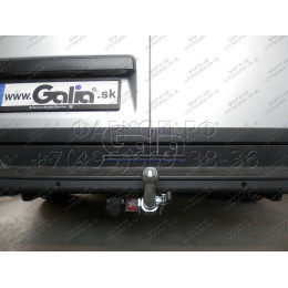 V085C GALIA Полностью оцинкованный фаркоп на Volkswagen Crafter II фургон со ступенькой, одинарные колеса сзади 2017-, MAN TGE фургон со ступенькой 2016-. Без выре