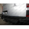 V085C GALIA Полностью оцинкованный фаркоп на Volkswagen Crafter II фургон со ступенькой, одинарные колеса сзади 2017-, MAN TGE фургон со ступенькой 2016-. Без выреза бампера. Тип шара: C (горизонтальный съемный). Нагрузки: 3500/150 кг, масса фаркопа 28,37