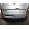 V085C GALIA Полностью оцинкованный фаркоп на Volkswagen Crafter II фургон со ступенькой, одинарные колеса сзади 2017-, MAN TGE фургон со ступенькой 2016-. Без выреза бампера. Тип шара: C (горизонтальный съемный). Нагрузки: 3500/150 кг, масса фаркопа 28,37