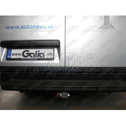 V085C GALIA Полностью оцинкованный фаркоп на Volkswagen Crafter II фургон со ступенькой, одинарные колеса сзади 2017-, MAN TGE фургон со ступенькой 2016-. Без выре