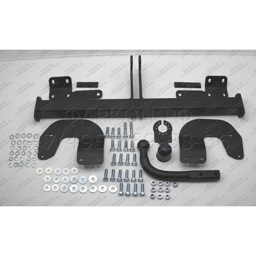 R-047 STEINHOF Фаркоп на Nissan X-Trail T32 2014-2017, 2017-2022, Renault Koleos 2016-2020. Требуется подрезка бампера. Тип шара: A. Нагрузки: 2100/110 кг, масса фаркопа 24,1 кг (без электрики в комплекте)