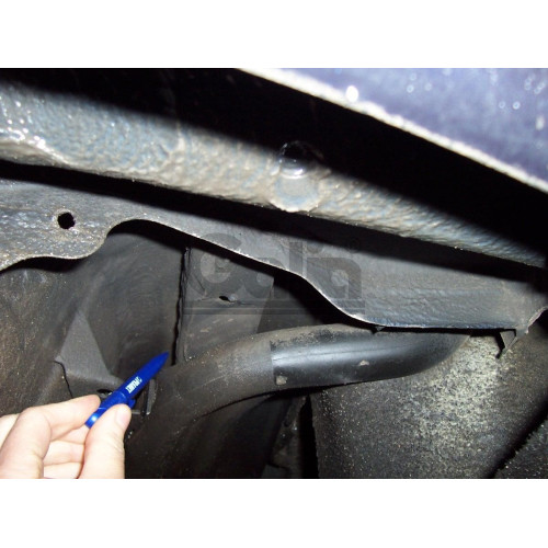 R016A GALIA Полностью оцинкованный фаркоп на Renault Scenic I 1996-2003. Тип шара: A. Установка без снятия и выреза бампера. Нагрузки: 1350/75 кг, масса фаркопа 12,52 кг