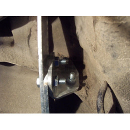 R016A GALIA Полностью оцинкованный фаркоп на Renault Scenic I 1996-2003. Тип шара: A. Установка без снятия и выреза бампера. Нагрузки: 1350/75 кг, масса фаркопа 12,5