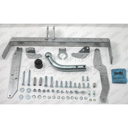 R016A GALIA Полностью оцинкованный фаркоп на Renault Scenic I 1996-2003. Тип шара: A. Установка без снятия и выреза бампера. Нагрузки: 1350/75 кг, масса фаркопа 12,5
