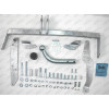 R016A GALIA Полностью оцинкованный фаркоп на Renault Scenic I 1996-2003. Тип шара: A. Установка без снятия и выреза бампера. Нагрузки: 1350/75 кг, масса фаркопа 12,52 кг