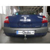 R074A GALIA Полностью оцинкованный фаркоп на Renault Megane II 2003-2008 (classic) седан/универсал, Megane III универсал 2008-2016. Подрозетник убирается за бампер. Тип шара: A. Установка без выреза бампера. Нагрузки: 1300/75 кг, масса фаркопа 16,92 кг