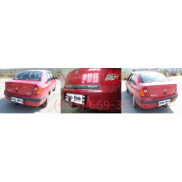 R083A GALIA Полностью оцинкованный фаркоп на Renault Symbol седан 2000-2008, 2008-2012. Тип шара: A. Установка без снятия и выреза бампера. Нагрузки: 1150/75 кг, масса
