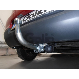 R087C GALIA Полностью оцинкованный фаркоп на Renault Megane III хетчбек 5 дверей 2008-2016, Renault Scenic III 2010-2016. Подрозетник убирается за бампер. Тип шара: C (гориз