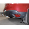 R087C GALIA Полностью оцинкованный фаркоп на Renault Megane III хетчбек 5 дверей 2008-2016, Renault Scenic III 2010-2016. Подрозетник убирается за бампер. Тип шара: C (горизонтальный съемный). Без выреза бампера. Нагрузки: 1300/75 кг, масса фаркопа 18,07 