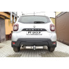 RDU-21-991124.00 PT GROUP Фаркоп с нержавеющей накладкой на Renault Duster 2021-2022 без подрезки бампера. Тип шара: E (легкосъемный шар под квадрат). Нагрузки: 1600/75 кг, масса фаркопа 19 кг (без электрики в комплекте)