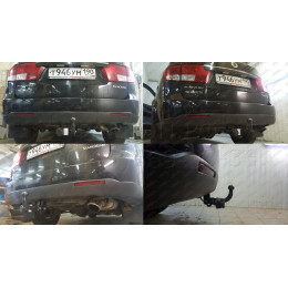 S-452 STEINHOF Фаркоп на SsangYong Kyron 2005-2016. Требуется подрезка бампера. Тип шара: A. Нагрузки: 2300/100 кг, масса фаркопа 26,5 кг (без электрики в комплекте)