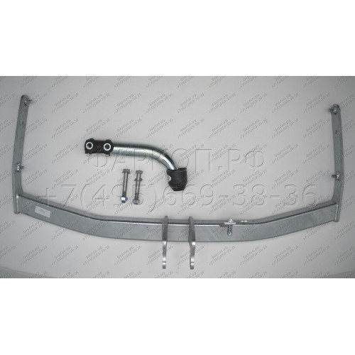 S087A GALIA Полностью оцинкованный фаркоп на Skoda Octavia 4WD седан, 4WD купе, 4WD универсал (колесная база 2518 мм) 1998-2010, Volkswagen Golf IV универсал 1997-2005, включая 4WD. Подрозетник убирается за бампер. Тип шара: A. Невидимый вырез бампера. На