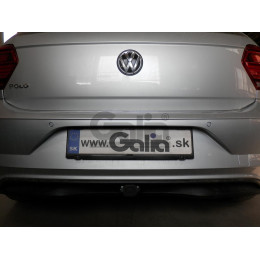 S124C GALIA Полностью оцинкованный фаркоп на Volkswagen Polo хетчбек 2017-, SEAT Ibiza хетчбек 2017-. Тип шара: C (горизонтальный съемный). Установка без выреза ба