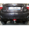 S127C GALIA Полностью оцинкованный фаркоп на Subaru XV 2011-2017. Подрозетник убирается за бампер. Тип шара: C (горизонтальный съемный). Невидимый вырез бампера. Нагрузки: 1600/75 кг, масса фаркопа 15,47 кг