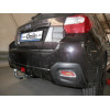 S127C GALIA Полностью оцинкованный фаркоп на Subaru XV 2011-2017. Подрозетник убирается за бампер. Тип шара: C (горизонтальный съемный). Невидимый вырез бампера. Нагрузки: 1600/75 кг, масса фаркопа 15,47 кг