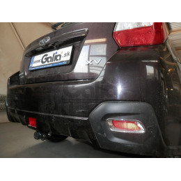 S127C GALIA Полностью оцинкованный фаркоп на Subaru XV 2011-2017. Подрозетник убирается за бампер. Тип шара: C (горизонтальный съемный). Невидимый вырез б