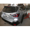 S141V GALIA Полностью оцинкованный фаркоп на Subaru Outback 2021-. Тип шара: AV (вертикальное быстросъемное крепление шара на ключе). Невидимый вырез бампера. Нагрузки: 2100/100 кг, масса фаркопа 16,67 кг