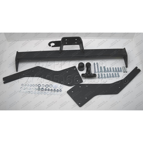 T-145 STEINHOF Фаркоп на Toyota Hilux 1998-2005 без подрезки бампера. Тип шара: F. Нагрузки: 2450/90 кг, масса фаркопа 27,2 кг (без электрики в комплекте)