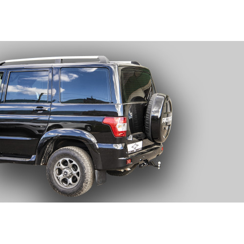 T-UAZ-04E TAVIALS ТСУ для УАЗ 3163 Patriot 2005-2015, 2015- без снятия и выреза бампера. Тип шара: E. Нагрузки: 1500/100 кг, масса фаркопа 15,4 кг (без электрики в комплекте)