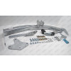 T068A GALIA Полностью оцинкованный фаркоп на Toyota Highlander 2010-2014. Тип шара: A. Требуется подрезка бампера. Нагрузки: 2500/120 кг, масса фаркопа 18,62 кг