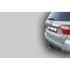 T122-F Лидер-плюс ТСУ для Toyota Fortuner 2005-2013, 2013-2017 без снятия и выреза бампера. Тип шара: F. Нагрузки: 2000/100 кг, масса фаркопа 19,9 кг (без электрики в комплекте)