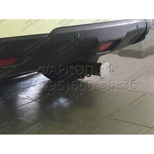 TCU00017 ТСС Фаркоп на Nissan X-Trail T32 2015-2018, 2018-2022 без подрезки бампера. Тип шара: E (шаровый узел под американский квадрат). Нагрузки: 1600/100 кг