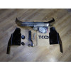 TCU00064 ТСС Фаркоп на Toyota Land Cruiser 200 2007-2021 с накладкой с надписью Land Cruiser без подрезки бампера. Тип шара: E (шаровый узел под американский квадрат). Нагрузки: 1500/100 кг