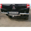 TCU00092 ТСС Распродажа! Фаркоп оцинкованный на Fiat Fullback 2016-2019 (только для а/м без заднего бампера) с накладкой с надписью Fullback. Тип шара: E (шаровый узел под американский квадрат). Нагрузки: 1800/100 кг