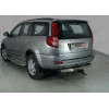 TCU00157 ТСС Фаркоп оцинкованный на Haval H5 2020-2021 с накладкой с надписью Haval. Требуется подрезка бампера. Тип шара: E (шаровый узел под американский квадрат). Нагрузки: 1200/75 кг