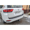 TLT-21-991122.00 PT GROUP Фаркоп на Toyota Land Cruiser 300 2021-, Lexus LX600 2022-. Требуется подрезка бампера. Тип шара: E (легкосъемный шар под квадрат). Нагрузки: 3500/140 кг, масса фаркопа 17,6 кг (без электрики в комплекте)