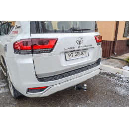 TLT-21-991122.00 PT GROUP Фаркоп на Toyota Land Cruiser 300 2021-, Lexus LX600 2022-. Требуется подрезка бампера. Тип шара: E (легкосъемный шар под квадрат). Нагрузки: 3500/140 кг, 
