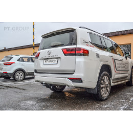 TLT-21-991122.00 PT GROUP Фаркоп на Toyota Land Cruiser 300 2021-, Lexus LX600 2022-. Требуется подрезка бампера. Тип шара: E (легкосъемный шар под квадрат). Нагрузки: 3500/140 кг, 