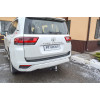 TLT-21-991122.00 PT GROUP Фаркоп на Toyota Land Cruiser 300 2021-, Lexus LX600 2022-. Требуется подрезка бампера. Тип шара: E (легкосъемный шар под квадрат). Нагрузки: 3500/140 кг, масса фаркопа 17,6 кг (без электрики в комплекте)