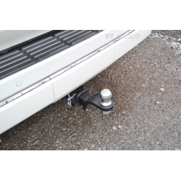TLT-21-991122.00 PT GROUP Фаркоп на Toyota Land Cruiser 300 2021-, Lexus LX600 2022-. Требуется подрезка бампера. Тип шара: E (легкосъемный шар под квадрат). Нагрузки: 3500/140 кг, 