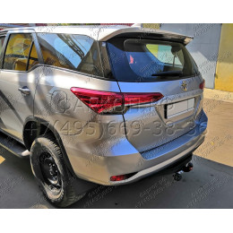 TY 46 AVTOS Фаркоп на Toyota Fortuner 2018- без выреза в бампере. Тип шара: F. Нагрузки: 2500/100 кг, масса фаркопа 19,5 кг (без электрики в комплекте)