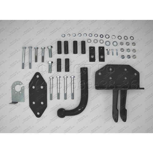 TY 19 AVTOS Фаркоп на Toyota Land Cruiser 200 2007-2021, Lexus LX 2007-2022. Необходима подрезка бампера. Тип шара: A. Нагрузки: 2700/100 кг, масса фаркопа 10,5 кг (без электрики в комплекте)