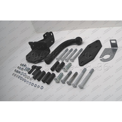 TY 19 AVTOS Фаркоп на Toyota Land Cruiser 200 2007-2021, Lexus LX 2007-2022. Необходима подрезка бампера. Тип шара: A. Нагрузки: 2700/100 кг, масса фаркопа 10,5 кг (без электрики в комплекте)