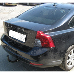 V-282 STEINHOF Фаркоп на Volvo S40 седан 2004-2012, Volvo V50 универсал 2004-2012 без подрезки бампера. Тип шара: A. Нагрузки: 1600/75 кг, масса фаркопа 15,9 кг (без электри