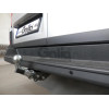 V085C GALIA Полностью оцинкованный фаркоп на Volkswagen Crafter II фургон со ступенькой, одинарные колеса сзади 2017-, MAN TGE фургон со ступенькой 2016-. Без выреза бампера. Тип шара: C (горизонтальный съемный). Нагрузки: 3500/150 кг, масса фаркопа 28,37
