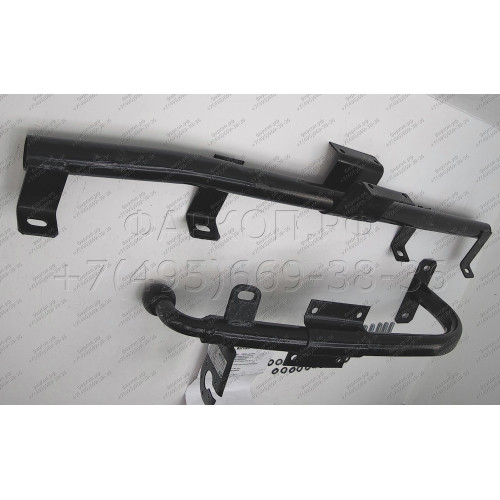 VAZ-23 AVTOS Фаркоп на Chevrolet Niva 2123 2002-2020. Необходима подрезка бампера. Тип шара: H (несъемный сварной). Нагрузки: 1300/50 кг, масса фаркопа 10,7 кг (без электрики в комплекте)
