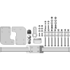 ZM202FE ZINCAR Полностью оцинкованный фаркоп на Mercedes Sprinter шасси 2006-2018 (только для автомобилей с односкатными задними колесами) без выреза в бампере. Тип шара: FE. Нагрузки: 2500/100 кг, масса фаркопа 20 кг (без электрики в комплекте)