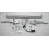 S115A GALIA Полностью оцинкованный фаркоп на Subaru Legacy седан/универсал 2009-2018. Подрозетник убирается за бампер. Тип шара: A. Невидимый вырез бампера. Нагрузки: 2100/85 кг, масса фаркопа 16,22 кг