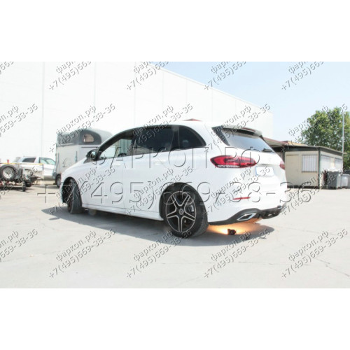 313640600001 WESTFALIA Фаркоп на Mercedes A-Class w177 2018-, Mercedes B-Class w247 2019-, Mercedes GLA-Class H247 2020-, Mercedes CLA-Class C118 2018-, Mercedes CLA-Class Shooting Brake X118 2019-. Вертикальное быстросъемное крепление шара (снятие защище