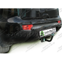 K114-A Лидер-плюс ТСУ для Kia Soul 2009-2014 без снятия и выреза бампера. Нагрузки: 1000/50 кг, масса фаркопа 17,74 кг (без электрики в комплекте)