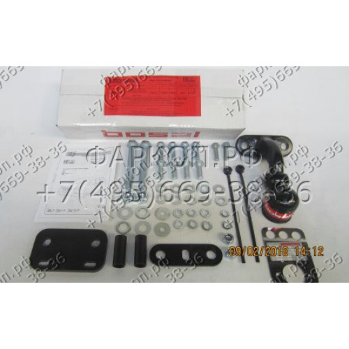 3016-F ORIS Фаркоп на Toyota Land Cruiser Prado J120 2003-2010, J150 2010-2023, Toyota 4runner 2002-2009 без выреза в бампере. Тип шара: F. Нагрузки: 2000/120 кг, масса фаркопа 20 кг (без электрики в комплекте)