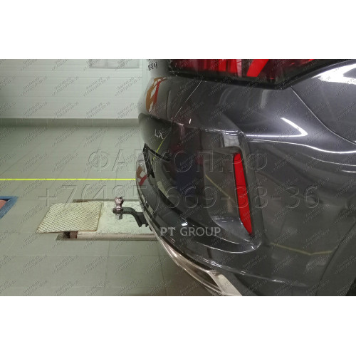 ELX-21-991122.00 PT GROUP Фаркоп на Xcite X-Cross 7 2024-, Exeed LX 2021-, Chery Tiggo 7 Pro 2020-2024, Chery Tiggo 7 Pro Max 2023- без подрезки бампера. Тип шара: E (легкосъемный шар под квадрат). Нагрузки: 1500/75 кг, масса фаркопа 16,8 кг (без электрик