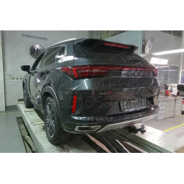 ELX-21-991122.00 PT GROUP Фаркоп на Xcite X-Cross 7 2024-, Exeed LX 2021-, Chery Tiggo 7 Pro 2020-2024, Chery Tiggo 7 Pro Max 2023- без подрезки бампера. Тип шара: E (легкосъемный шар под квадрат).