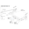 1175-A ORIS Фаркоп на Opel Zafira B 2005-2012. Необходима подрезка бампера. Тип шара: A. Нагрузки: 1500/75 кг, масса фаркопа 17,2 кг (без электрики в комплекте)