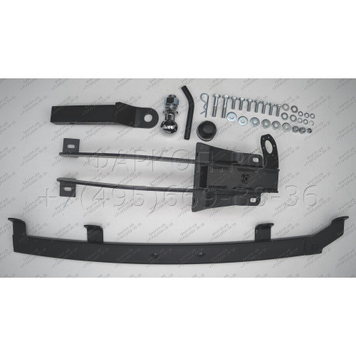 1230-EN ORIS Фаркоп на Шниву (Chevrolet Niva 2123) 4x4 под американский квадрат 2002-2020, Lada Niva 2020-2021, Lada Niva Travel 2021- без подрезки бампера. Тип шара: E. Нагрузки: 1500/75 кг, масса фаркопа 16,7 кг (без электрики в комплекте)